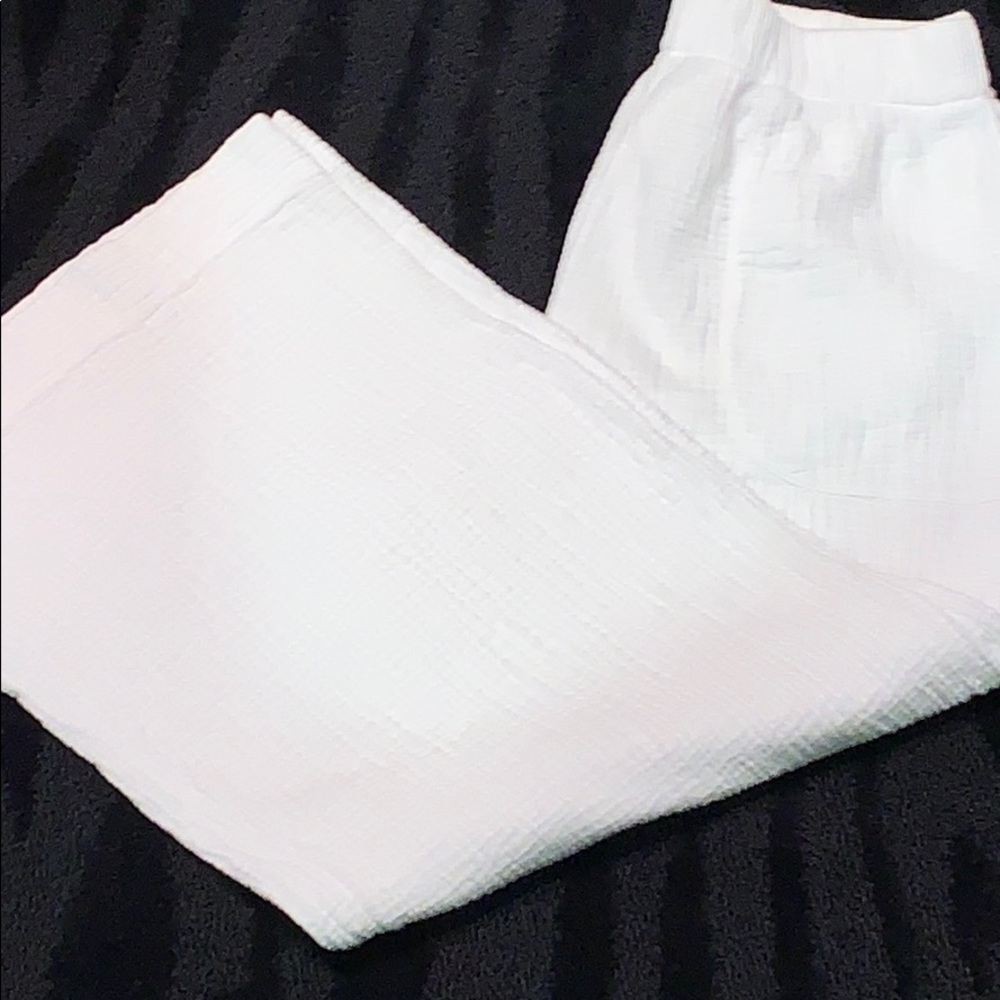 FREE PEOPLE GUAZE LOUNGE PANTS - Picture 6 of 7